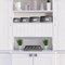 Sorbus China Storage Containers - Dinnerware Organizer for Dinner Plates with Lid (Holds Service for 12) with Felt Protectors - 12 x 6.25